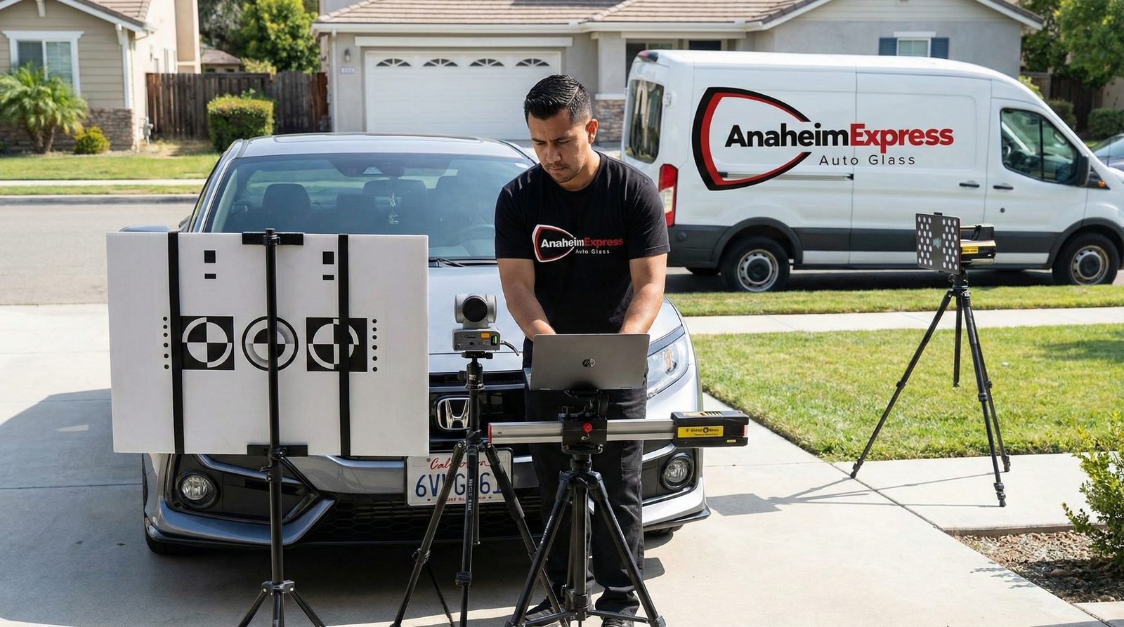 ADAS Calibration Near Me, Anaheim, CA - Mobile Camera and Sensor Calibration