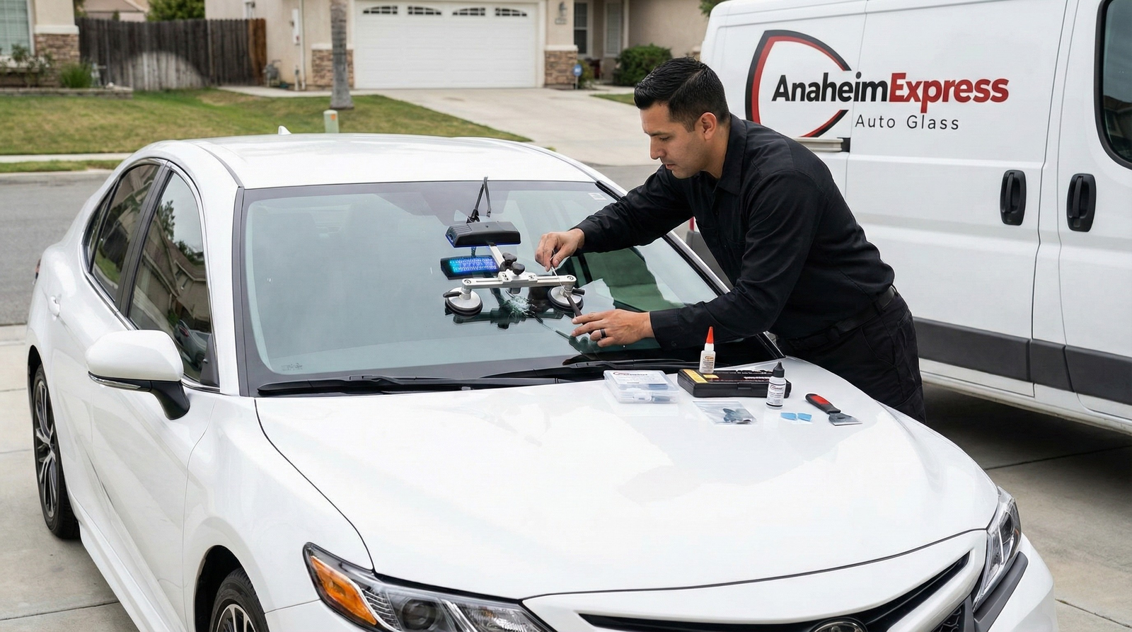 Windshield Repair Near Me, Anaheim, CA 92804